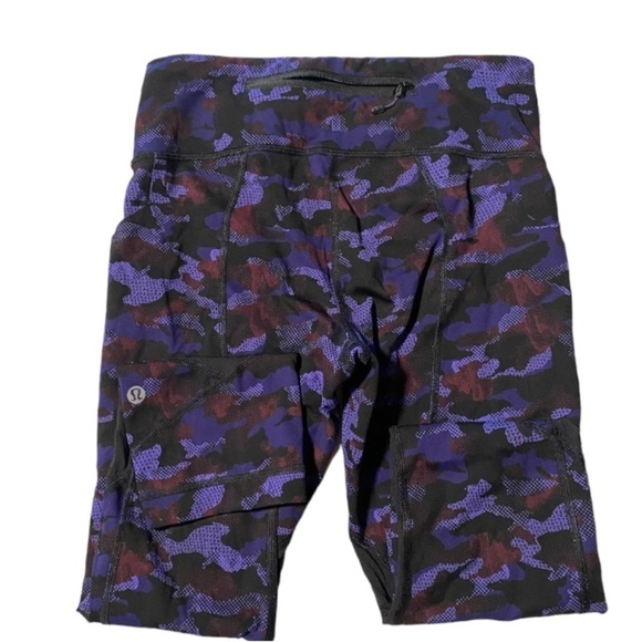Lululemon Purple Camo Leggings EUC - Picture 6 of 10